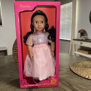 Our Generation Doll with Princess Dress, Estrella Limited Edition Doll BRAND NEW